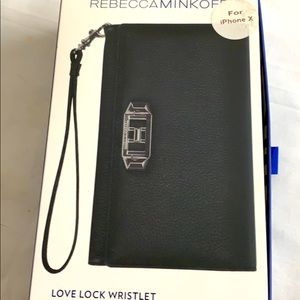 NIP Rebecca Minkoff IPhone X XS Wristlet ☎️
